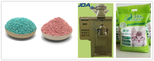 Automatic 1-10kg Cat Litter Filling And Packing Machine